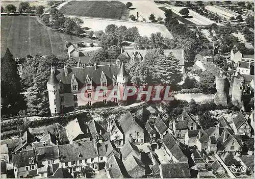 Cartes postales moderne En Touraine Les Chateaux de la Loire Montresor L et L Vue aerienne Le Chateau