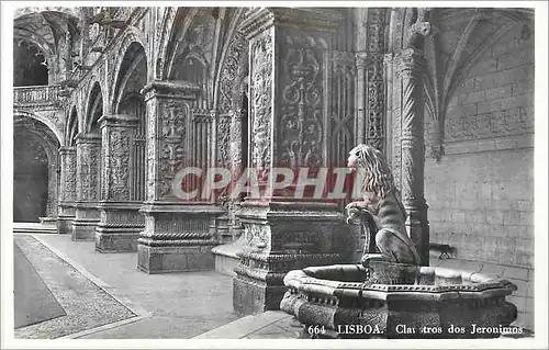 Cartes postales moderne Lisboa Claustros dos Jeronimos