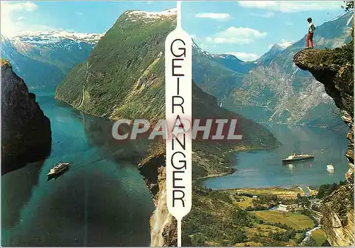 Cartes postales moderne Norway Geiranger