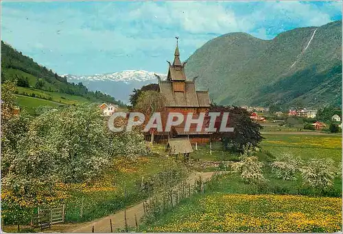 Cartes postales moderne Norway Hopperstad stave church