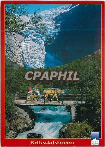 Cartes postales moderne Norway Briksdalsbreen