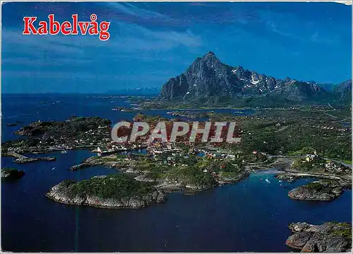 Cartes postales moderne Kabelvag Norway