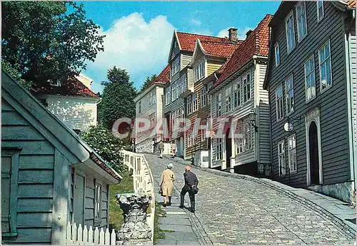 Cartes postales moderne Norway Bergen Gamle