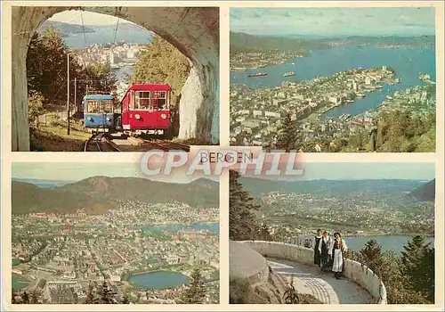 Cartes postales moderne Norway Bergen