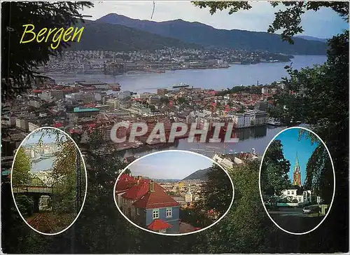 Cartes postales moderne Bergen Norway