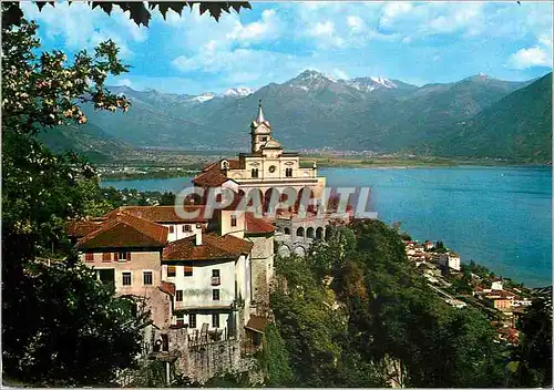 Cartes postales moderne Basilica Santuario Madonnal del Sasso Orselina Locarno