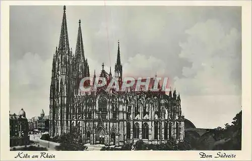 Cartes postales moderne Koln an Rhein Dom Sudseite