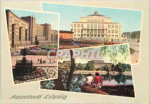 Cartes postales moderne Messestadt Leipzig