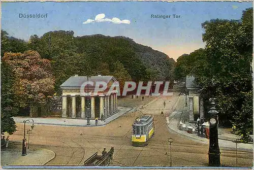 Cartes postales Dusseldorf Ralinger Tor Tramway