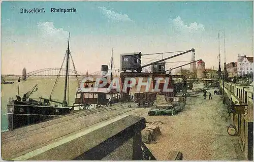 Cartes postales Dusseldorf Rheinpartie Bateau