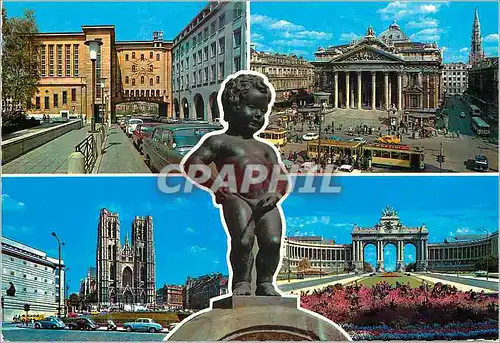 Cartes postales moderne Bruxelles souvenir