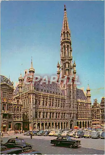 Cartes postales moderne Bruxelles grand place hotel de ville