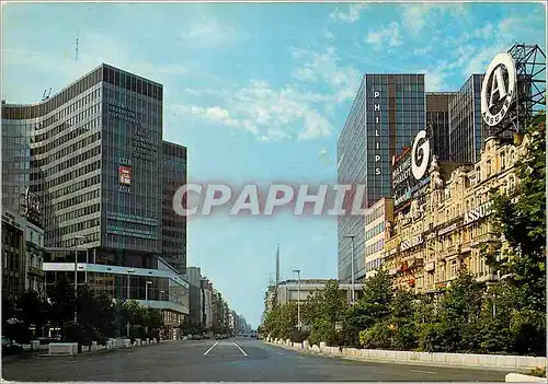 Cartes postales moderne Bruxelles place de bouckere et boulevard anspach