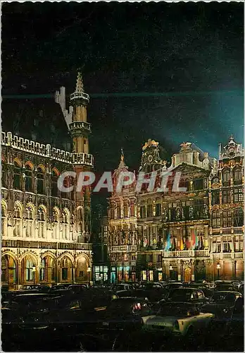 Cartes postales moderne Bruxelles un coin de la grand place