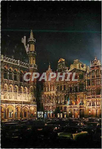 Cartes postales moderne Bruxelles un coin de la grand place