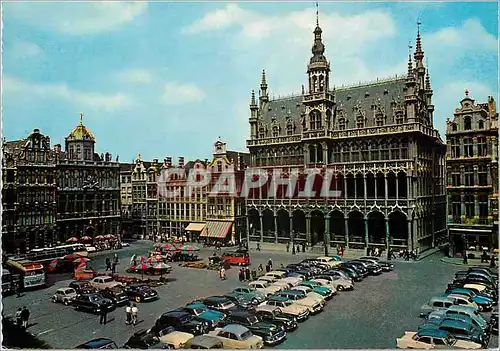 Cartes postales moderne Bruxelles grand place maison du roi