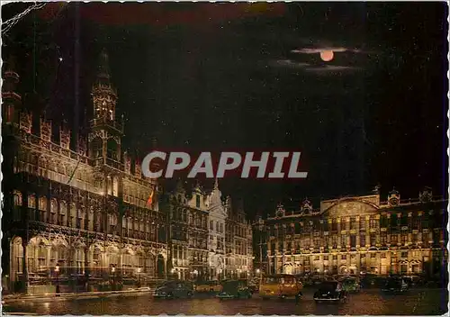 Cartes postales moderne Bruxelles un coin de la grand place