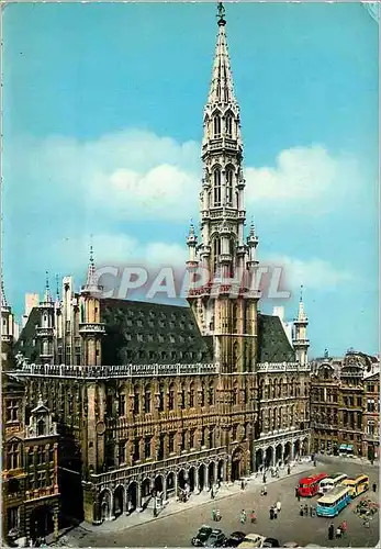 Cartes postales moderne Bruxelles grand place hotel de ville