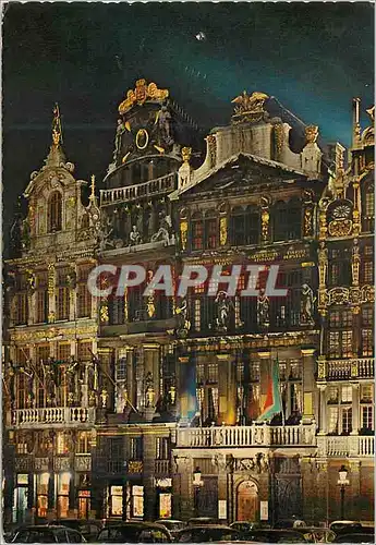 Cartes postales moderne Bruxelles un coin de la grand place