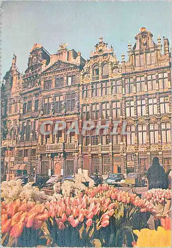 Cartes postales moderne Bruxelles un coin de la grand place