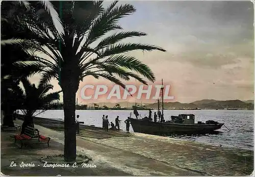 Cartes postales moderne La spezia avenue s maria Bateau