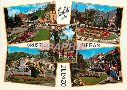 Cartes postales moderne Merano luogo di cura