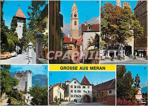 Cartes postales moderne Grusse aus meran