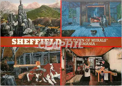Cartes postales moderne Australia Tasmania Sheffield