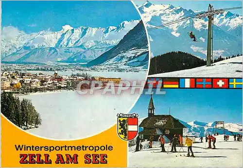 Cartes postales moderne Wintersportmetropole zell am see