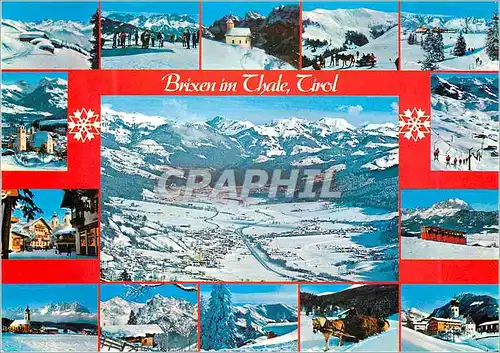 Cartes postales moderne Tirol wintersportplatz brixen im thale