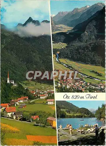 Cartes postales moderne Tirol lunkurort otz 820 m