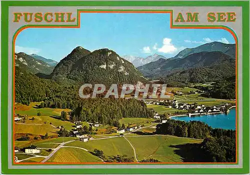 Cartes postales moderne Fuschl am see(in nachster nahe salzburg) der idelae ferei und badeort im salzkammergut