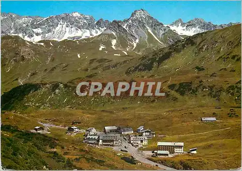 Cartes postales moderne Tirol st christoph am arlberg (1800 m) mit schindler und valluga