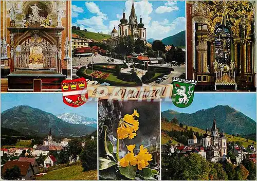 Cartes postales moderne Wallfahrtsort mariazell 862 m stmk gnadenaltar gnadenkirch hochaltar