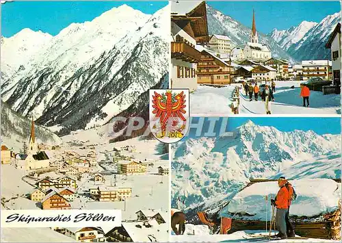 Cartes postales moderne Tirol ski und sonnenparadies salden 1377 m otslal