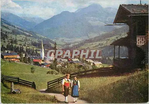 Cartes postales moderne Tirol village street in alpbach