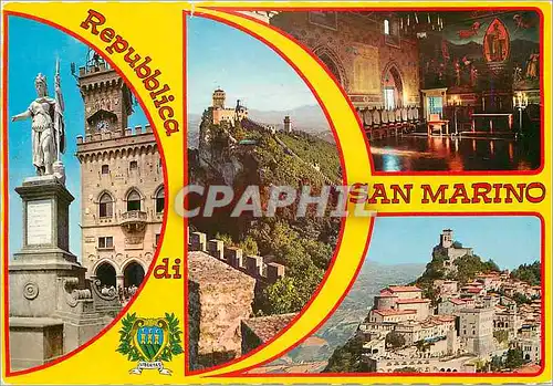 Cartes postales moderne San Marino Le Tre Torri