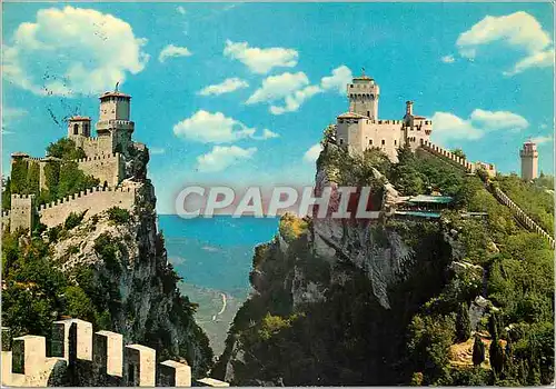 Cartes postales moderne San Marino Iere et 2nde Tour