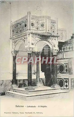 Cartes postales Salerno Cattedrale Il Pulpito