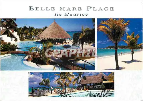 Cartes postales moderne Ile Maurice Belle Mare Plage