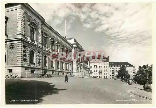 Cartes postales moderne Uppsala Universitetsplan