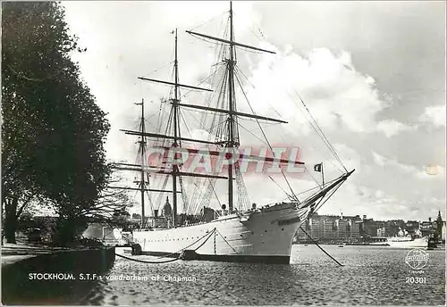 Cartes postales moderne Stockholm Bateau