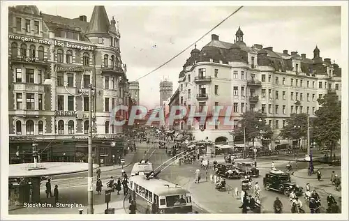 Cartes postales moderne Stockholm Tramway