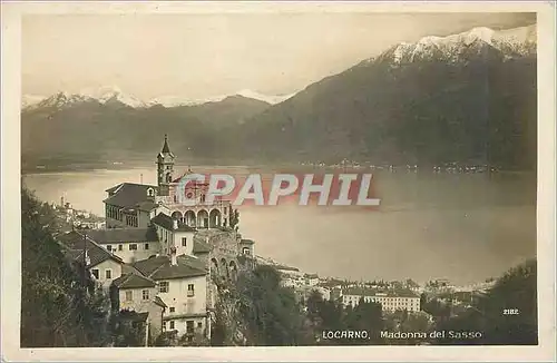 Cartes postales Locarno Madonna del Sasso