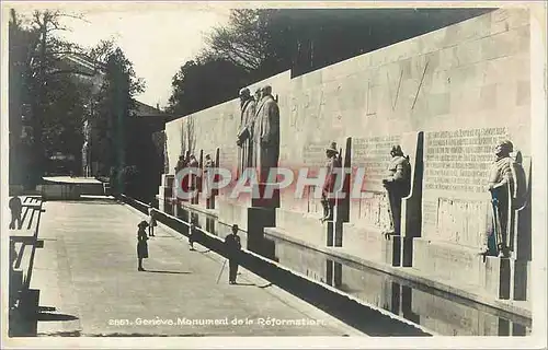 Cartes postales Geneve Monument de la Reformation