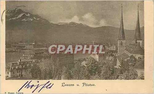 Cartes postales Luzern u Pilatus