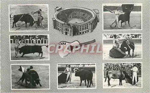 Cartes postales moderne Espana Corridda de Toros Gregorio Sanchez en su stilo dans son style Editado en Madrid Prohibida