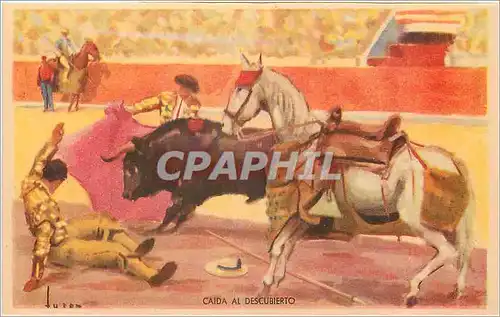 Cartes postales Luser Caida al Descubierto Corrida