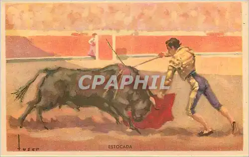 Cartes postales Luser Estocada Corrida