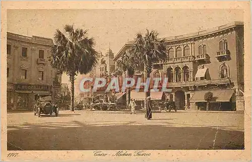 Cartes postales Cairo Medan Luarco Automobile